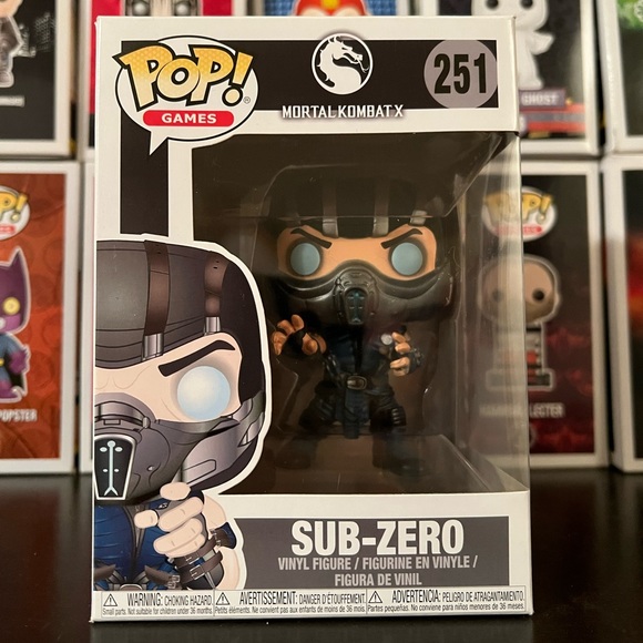 Sub-Zero Mortal Kombat X Funko Pop #251
